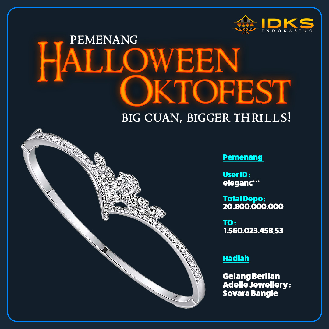 Gelang Berlian Adelle Jewellery - Sovara Bangle Halloween Oktofest