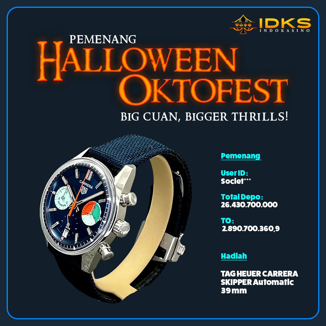 TAG HEUER CARRERA SKIPPER Automatic 39 mm Halloween Oktofest